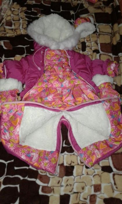 Зимний комбенезон-конверт