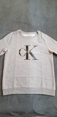 S CK Calvin Klein Jeans Monogram bluza nowa z metką szara