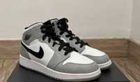 Jordan 1 Mid Light Smoke Grey 41