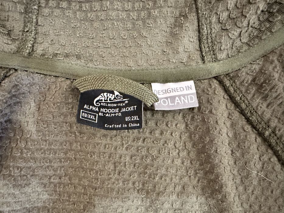 Флісова кофта helikon alpha green 3хл