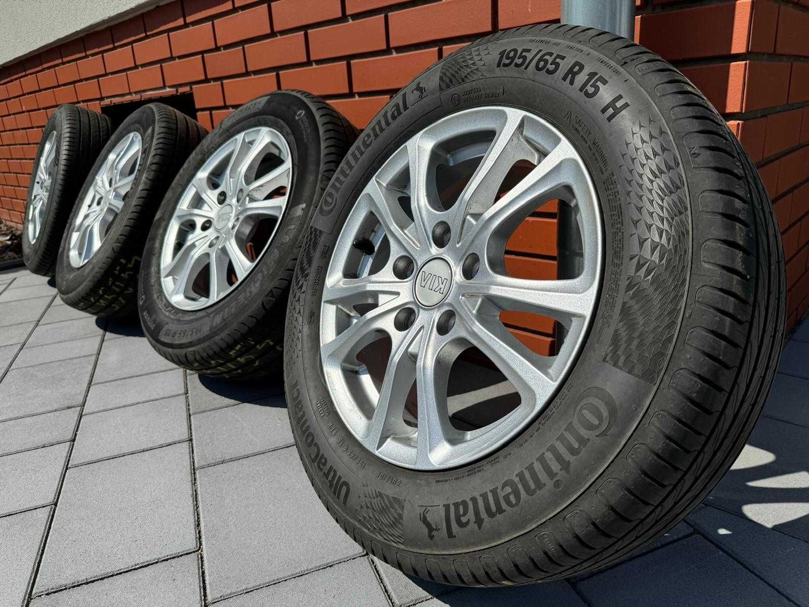 Koła, opony + felgi 195/65 R15 KIA