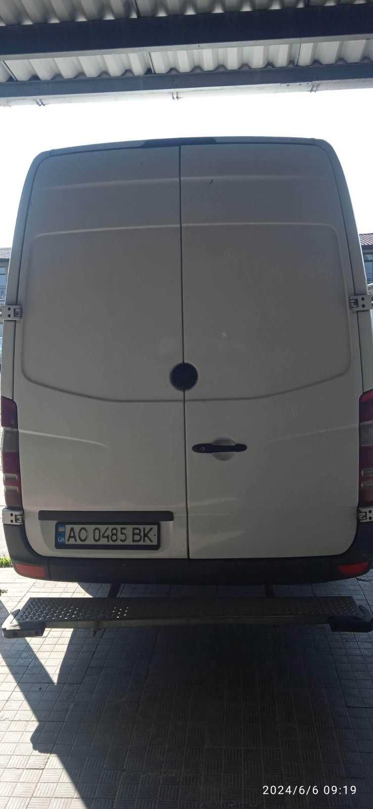 Двери задние Mercedes Sprinter 906 (стекловолокно)