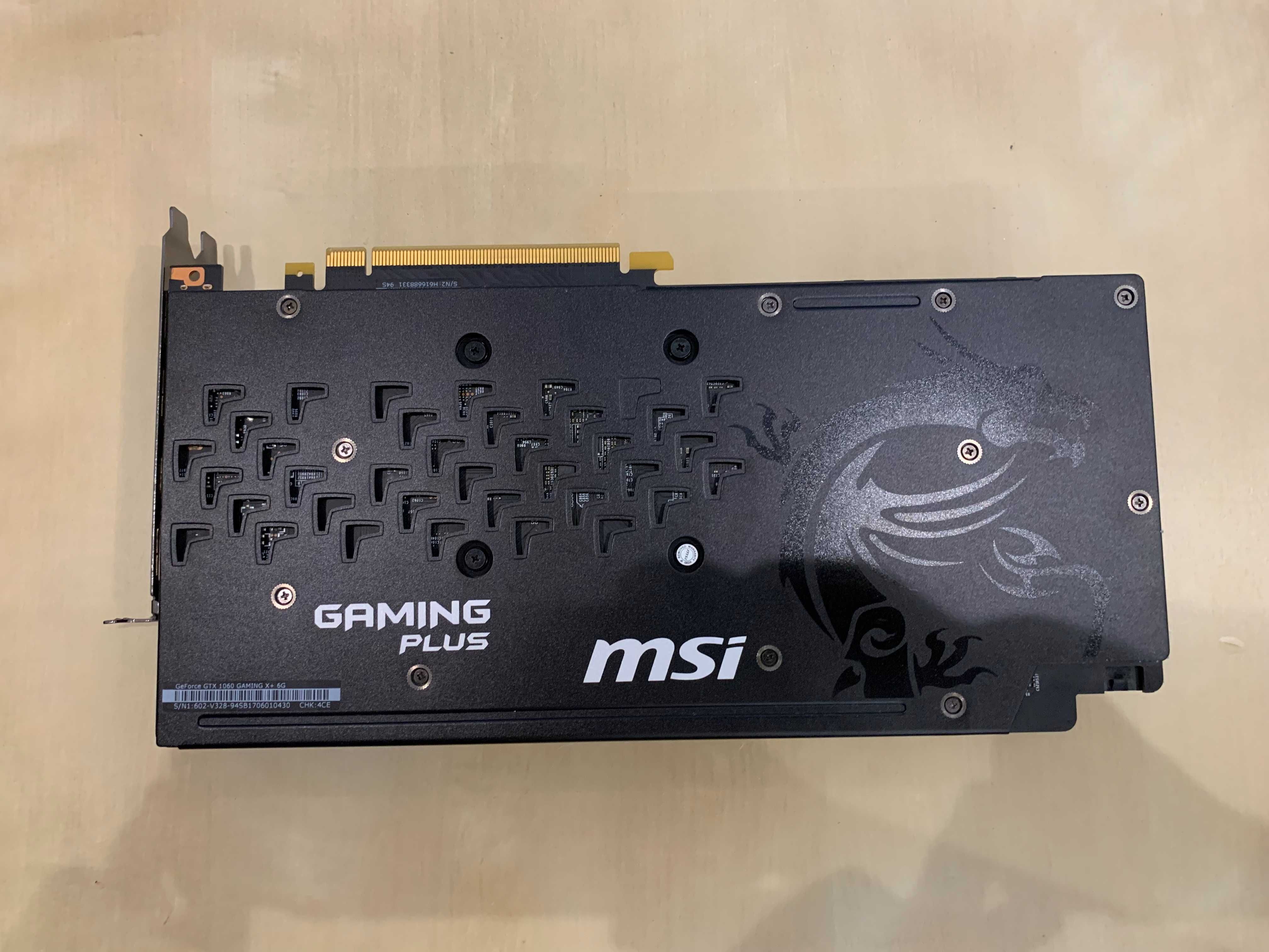 Karta graficzna MSI GeForce GTX 1060 6GB | 100% Sprawna