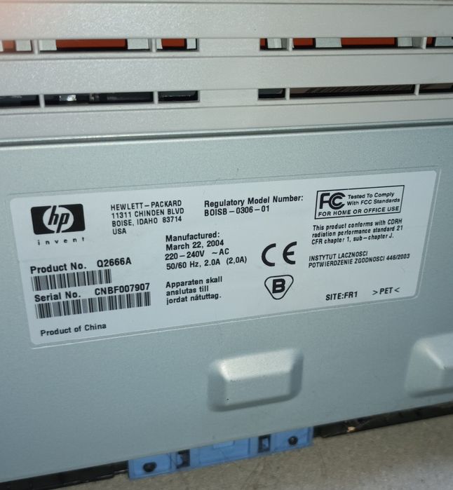 Urządzenie Wielofunkcyjne Drukarka Laserowa Skaner HP LaserJet 3030