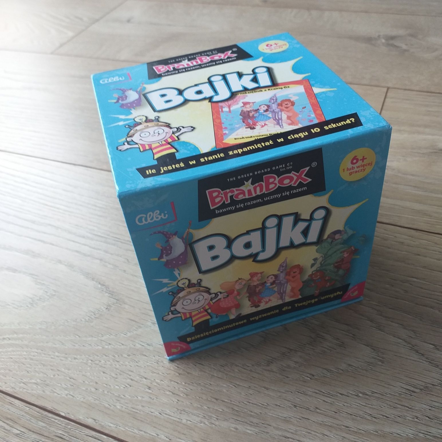 Brainbox Bajki gra edukacyjna pamięciowa 6+ Albi brain box