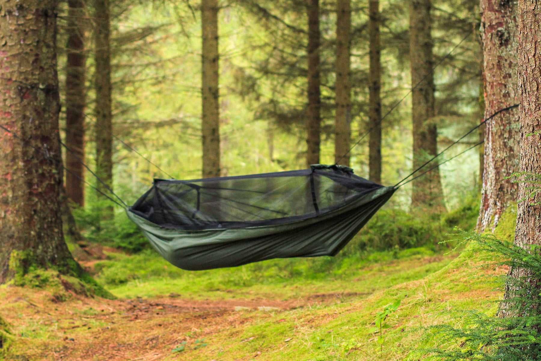 Hamak Travel/Bivi DD Hammocks - oliwka
