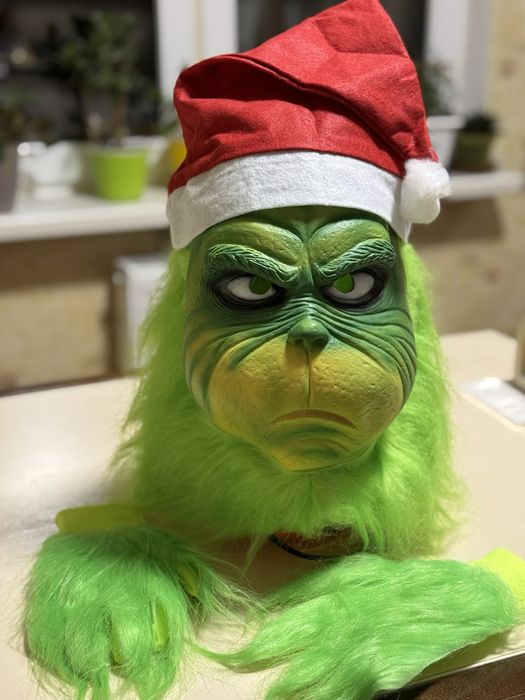 Грінч (набір маска+рукавиці)