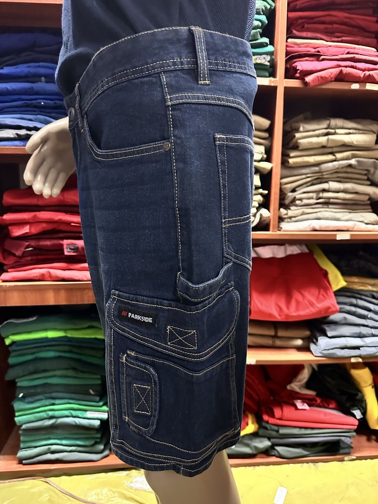 Krótkie Spodenki Robocze BHP Jeans Stretch 48-58