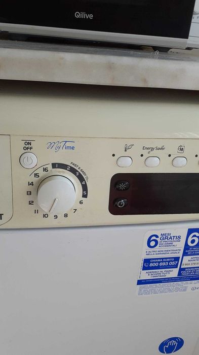 Máquina de secar roupa Indisit 8kg com manual instruções