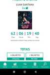 Bilhetes Luan Santana 23 de agosto