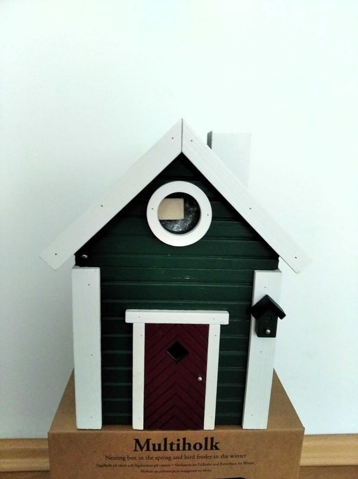NOWY Karmnik dla ptaków, budka lęgowa Wildlife Garden, okazja WYSYŁKA