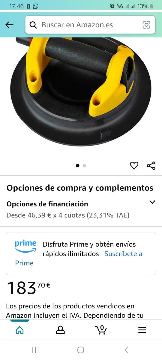 Piher ventosa procurve