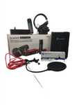 Mikrofon focusrite scarlett 2i2 studio + statyw+kabina akustyczna