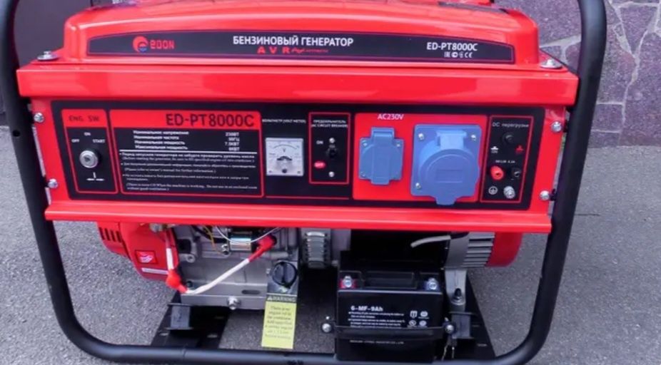 Генератор бензиновый Edon PT 8000C