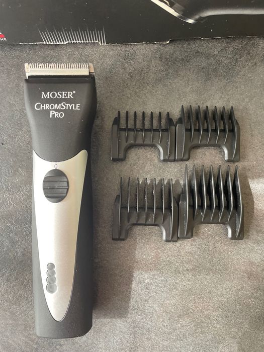 Машинка Moser Chrom Style Pro + ножиці для стрижки