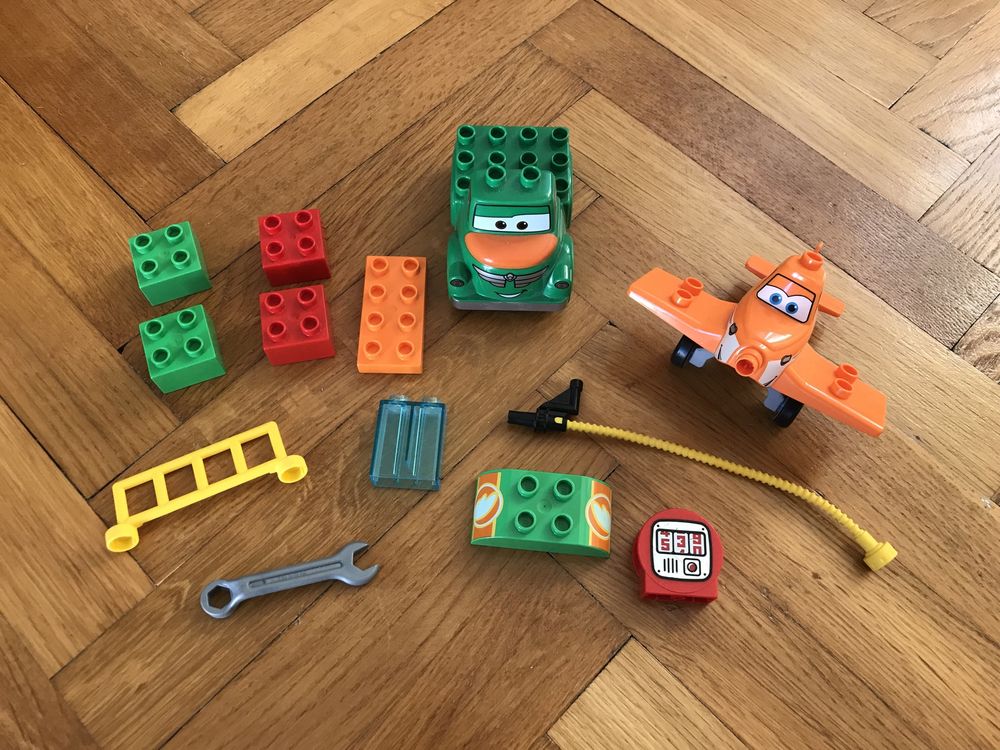 Lego Duplo 10509 Dusty i Beka, Cars, Samoloty