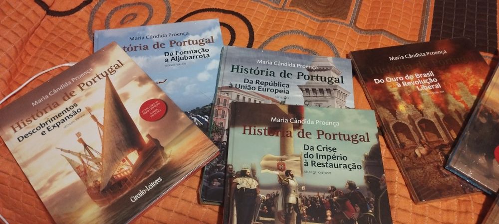 Livros de História de Português - Coleção