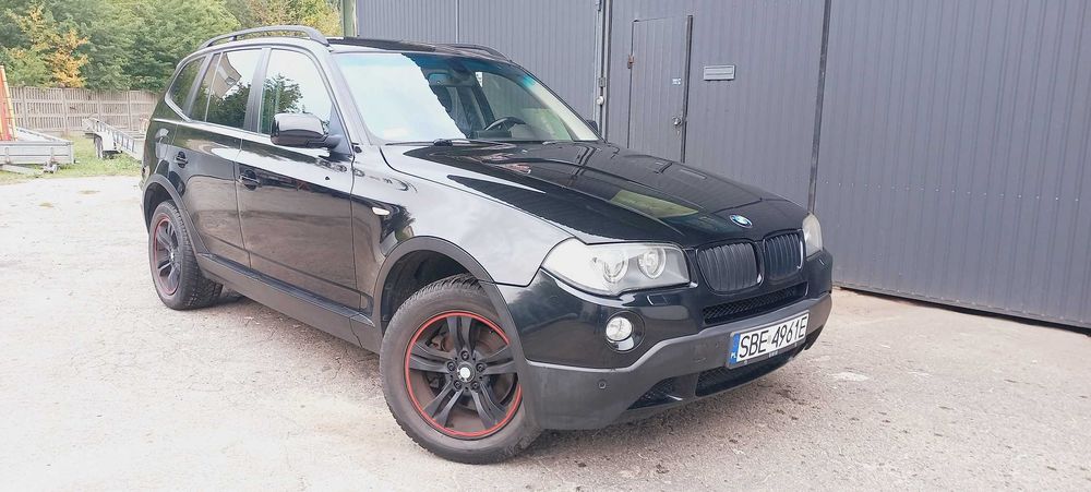 BMW X3 I (E83) 2,0d 177KM 08r Automat, 218kkm, skóra, DTC, Navi...
