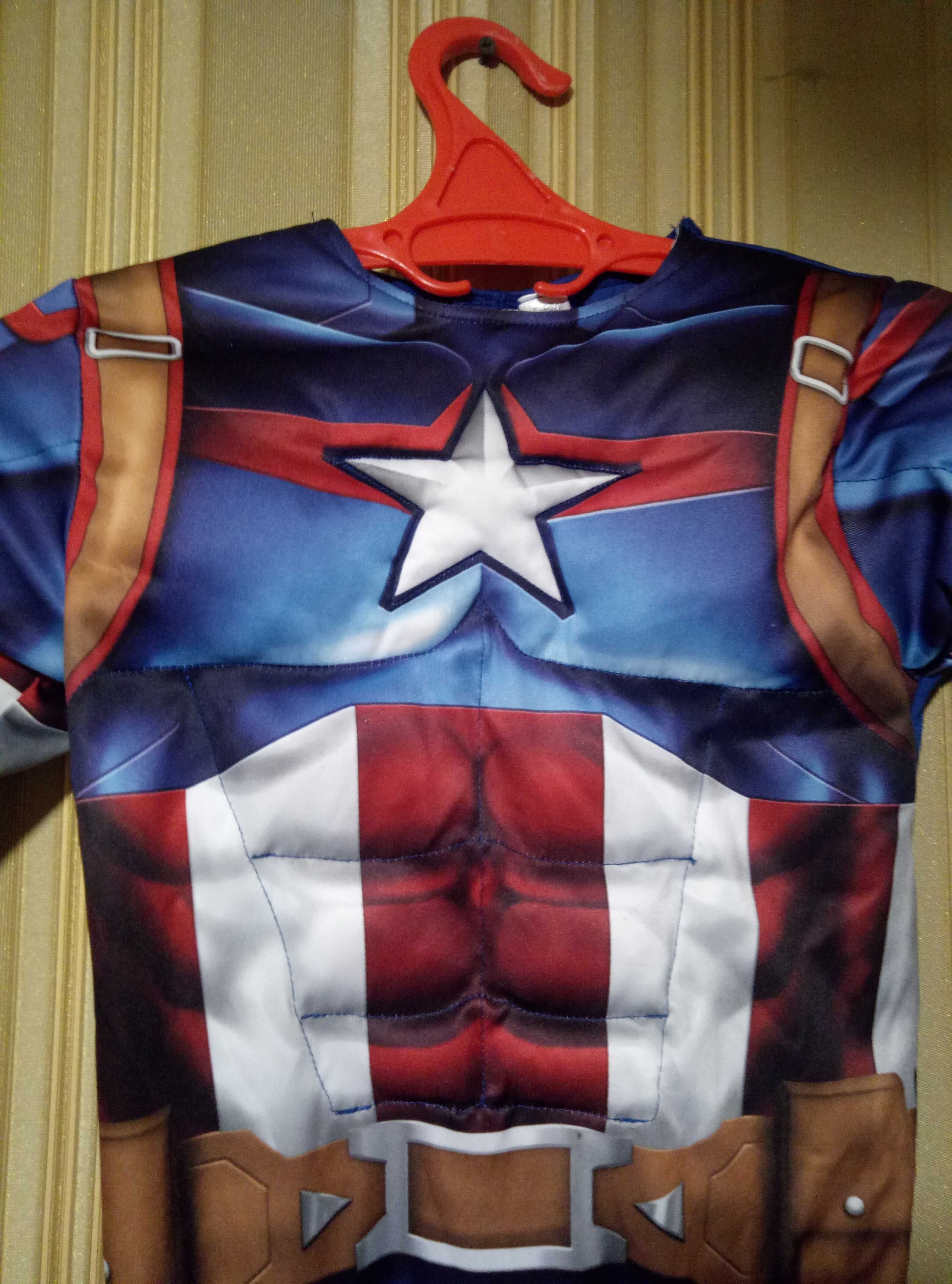 Капітан Америка  костюм на хлопчика  7-8 років