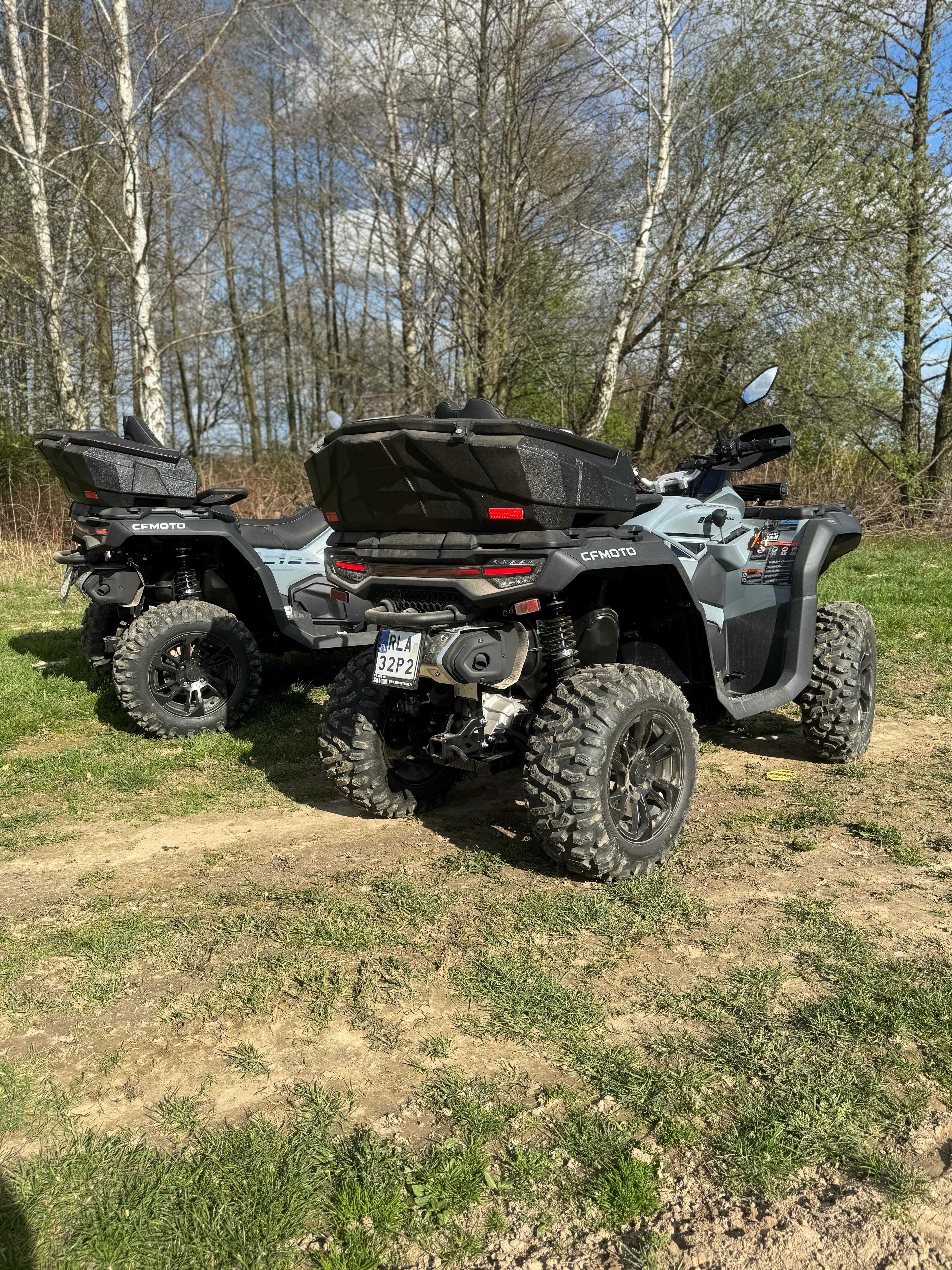 Wynajem quadów 2025 Quad CF Moto 850 75 KM TRANSPORT Wypożyczalnia