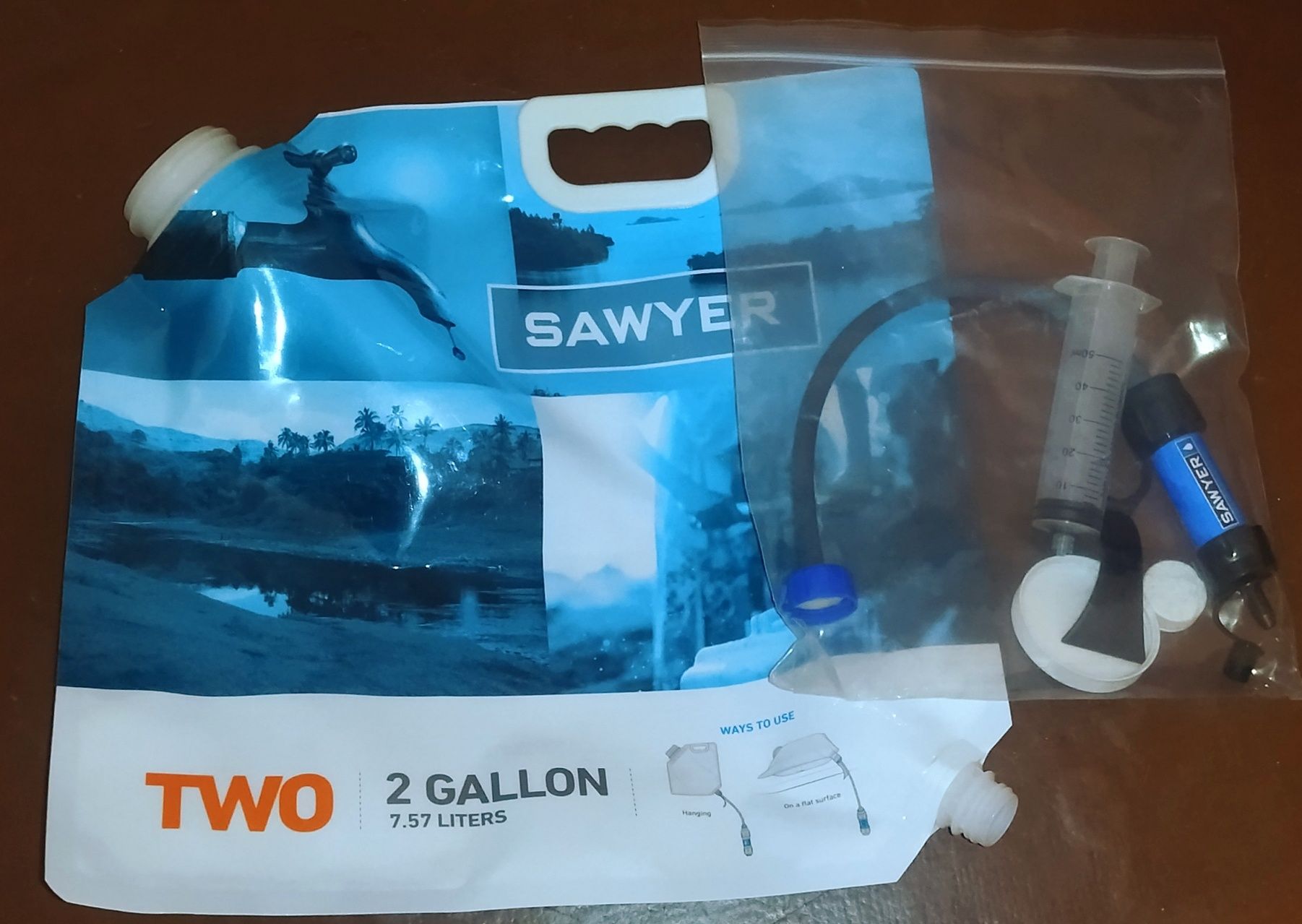 Фільтр для води Sawyer, 2 Gallon Gravity System (7.57 l).