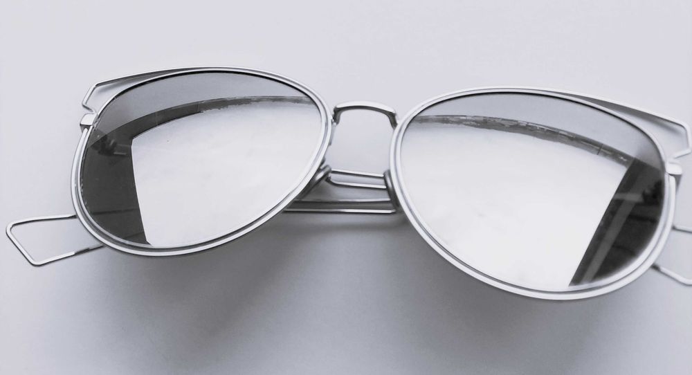 Óculos de sol espelhados CHRISTIAN DIOR