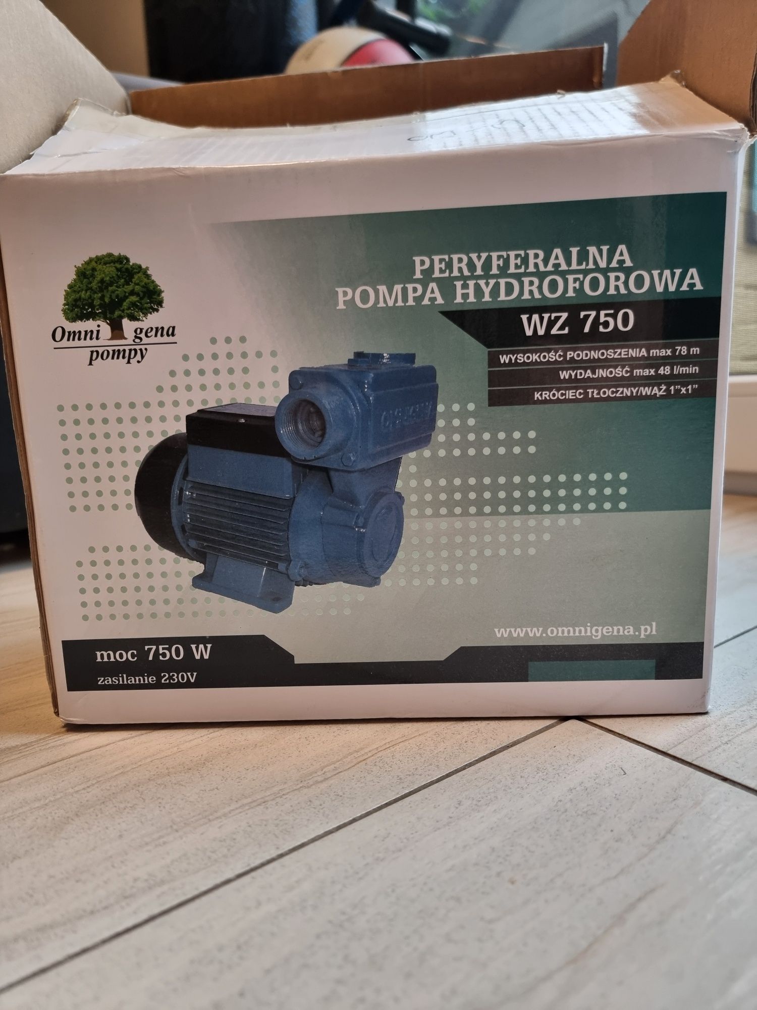 Pompa hydroforowa wz 750 wat do studni na 230V