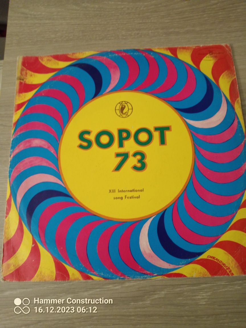 Sopot 73 płyta w dobrym stanie.