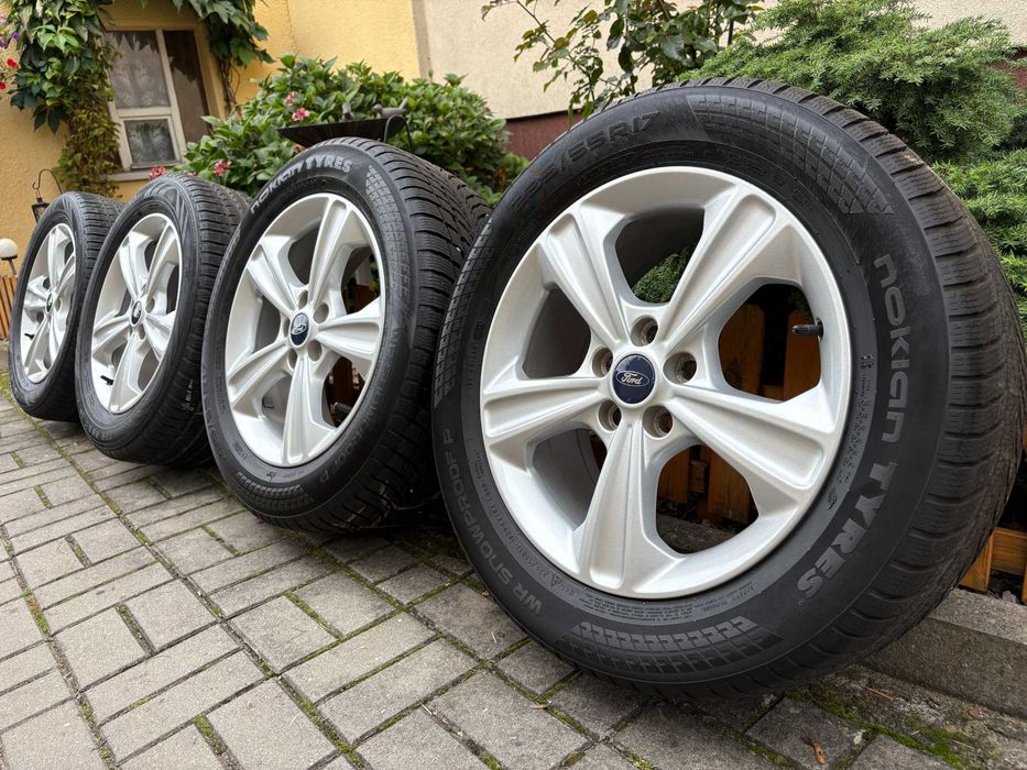 Alufelgi 17 cali Koła 5x108 Kuga Smax Galaxy Oryginalne FORD ZIMA