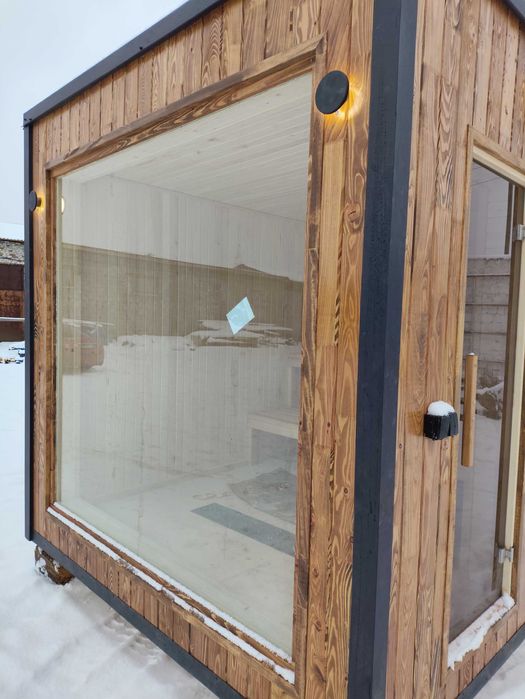 Сауна баня Модульна баня Сауна з панорамою Сучасна лазня