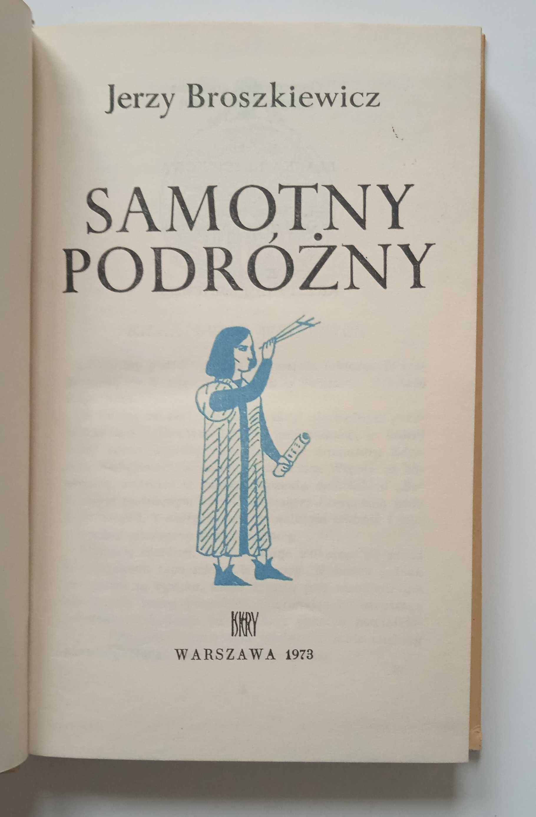 Książka "Samotny podróżny. Opowieść o Mikołaju Koperniku" Broszkiewicz