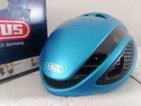 Kask rowerowy szosowy Abus GameChanger Steel Blue L 59-62cm