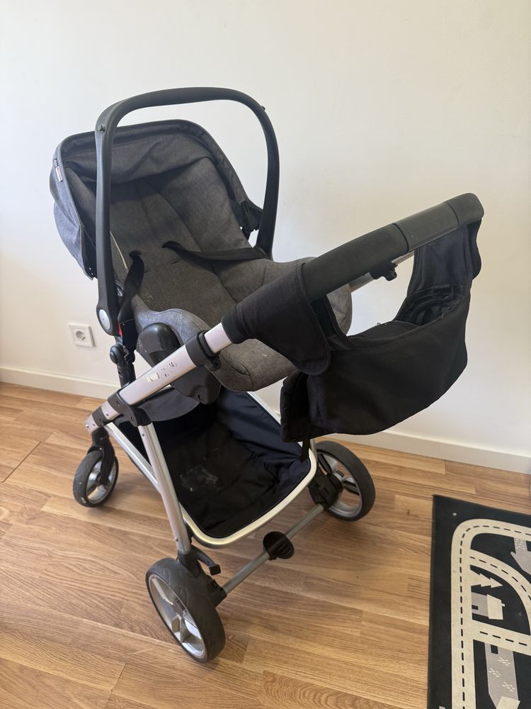 Carrinho de bebe 3 em 1