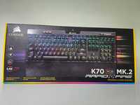 Corsair K70 RGB MK.2 Teclado Mecânico Gaming CHERRY MX Profile Speed