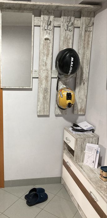 Sapateira mais cabide com espelho