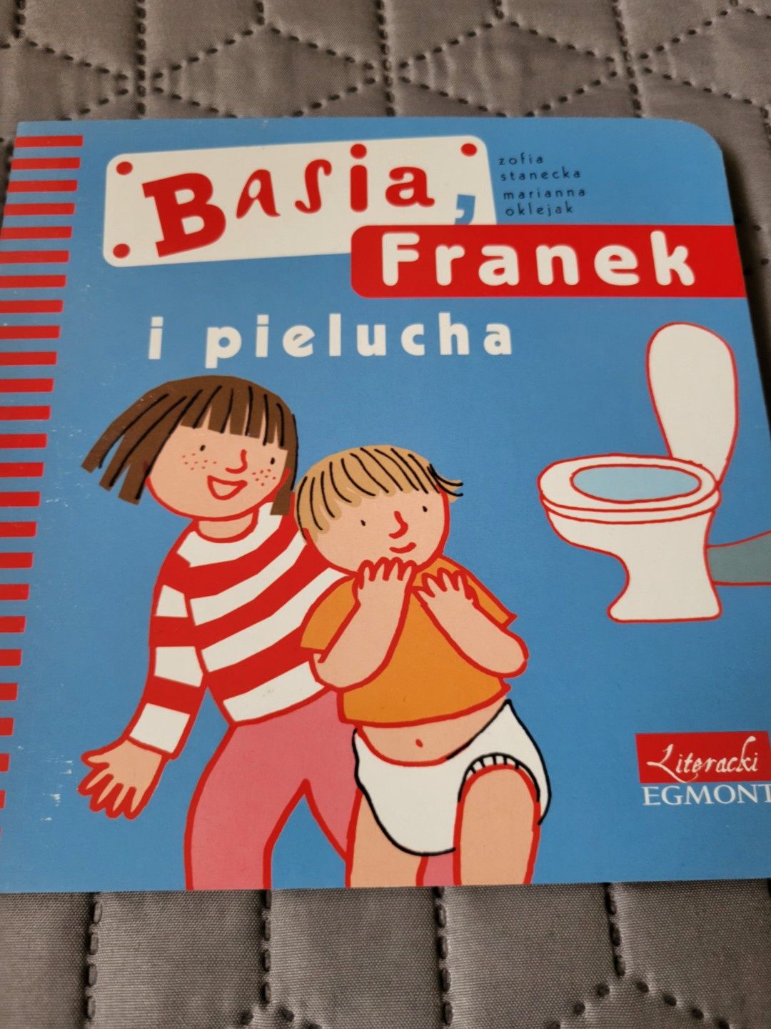 Basia Franek i zasypianie, Basia Franek i pielucha