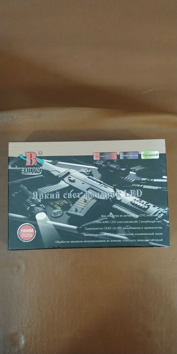 Лазерний ліхтарик із виносною кнопкою