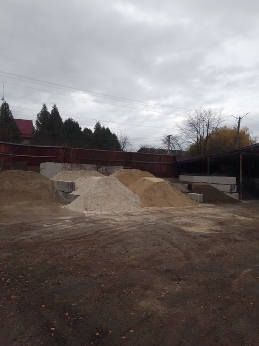 Пісок відсів щебінь