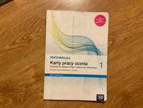 Matematyka, karty pracy ucznia 1