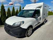 Fiat Doblo  Fiat Doblo II 1.6 D, chłodnia, LONG, Alusy, 2017rok, Kamera
