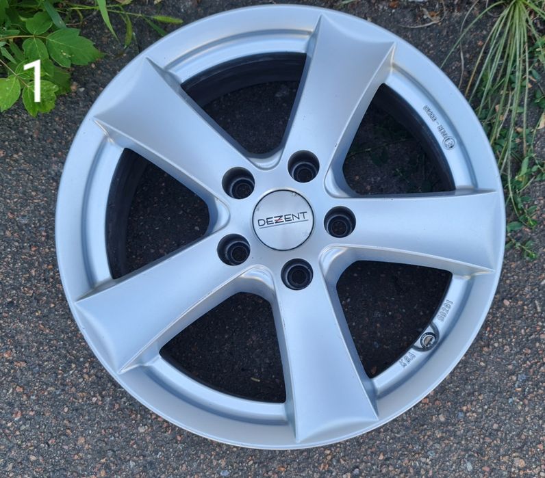 Диски DEZENT 16" 6,5J 5x112 ET46