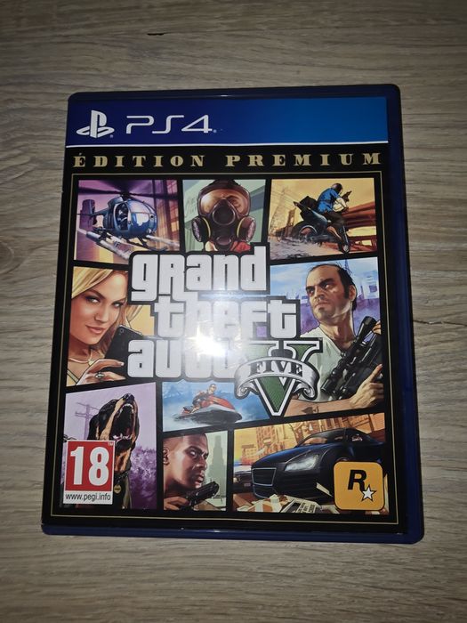 GTA V na play station 4.