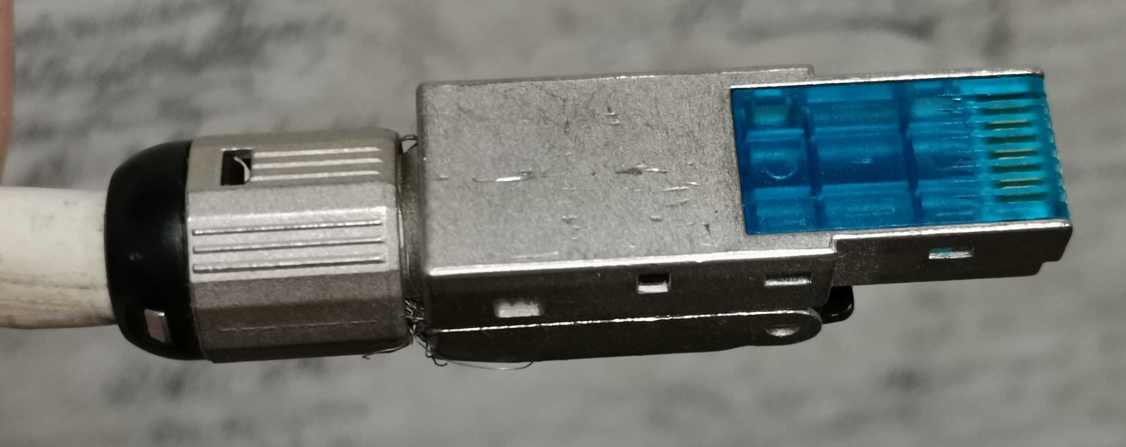 Коннектор RJ45 экранированный CAT 6A