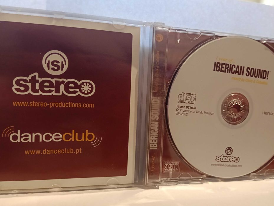 cd Iberican Sound! - Mixed by Chus & Ceballos, em bom estado