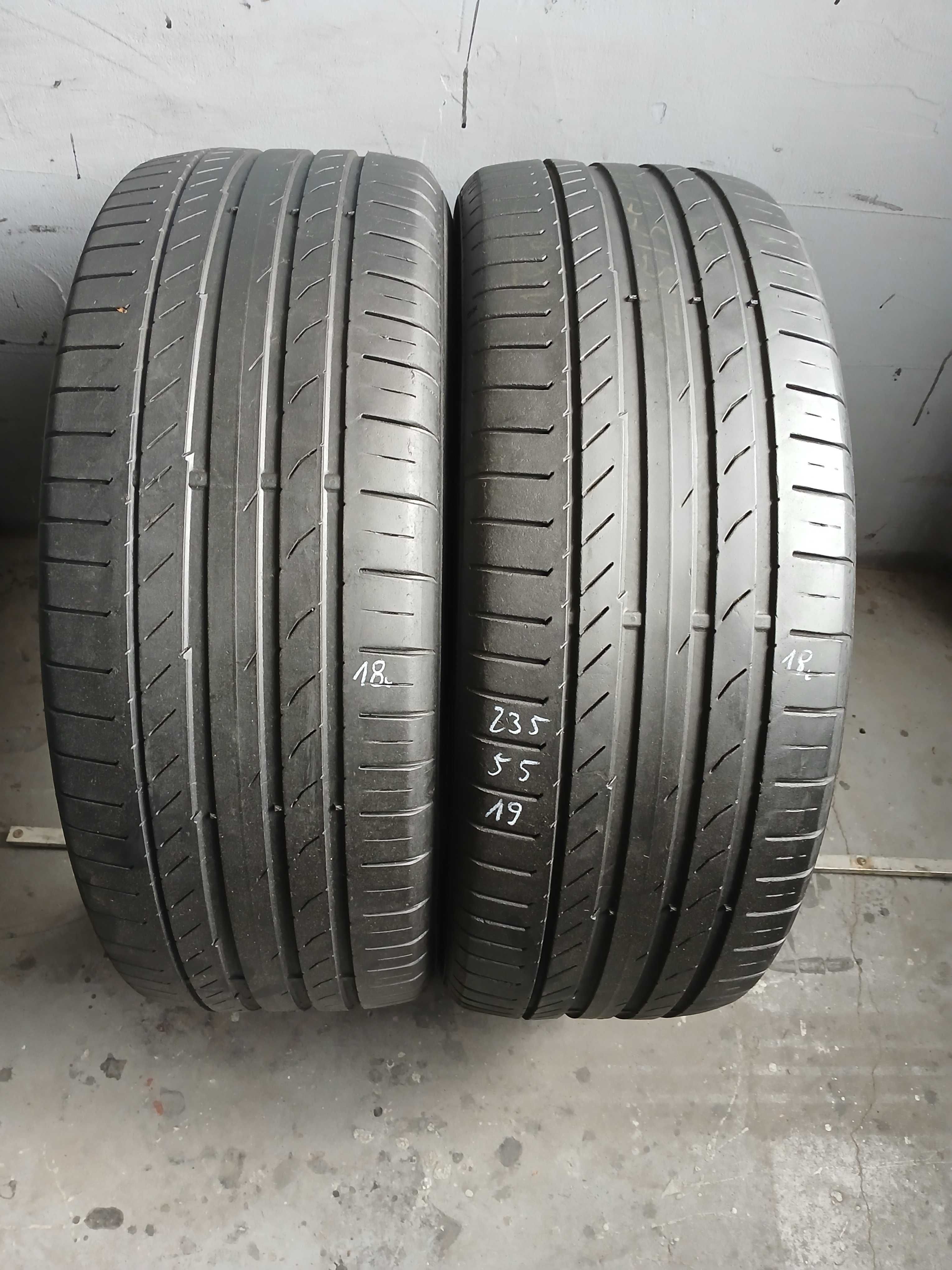 Opony letnie Continental 235/55/19