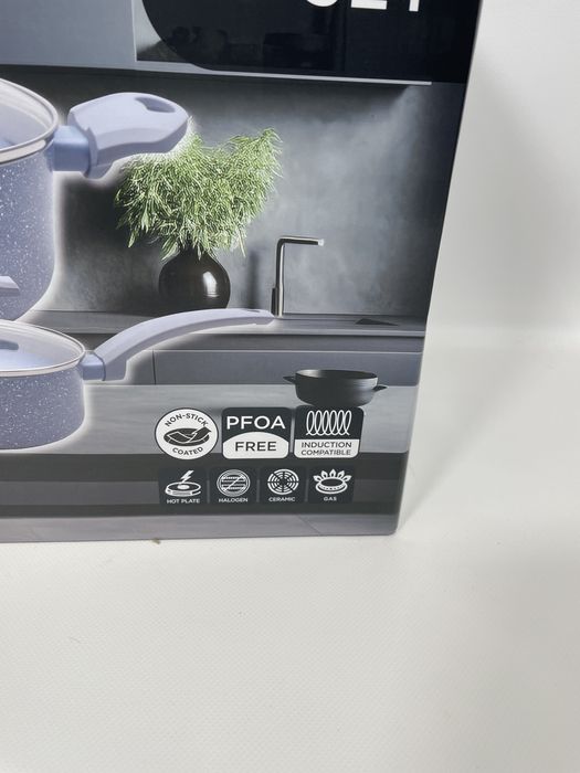 Zestaw garnków plus patelnia Ncumann