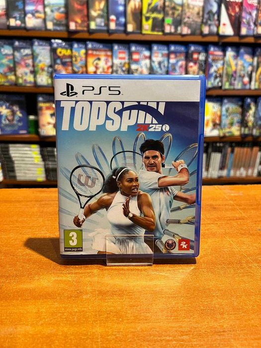 Gra TOP SPIN 2K25 PS5 / Tenis / Poznań / Zamiana /