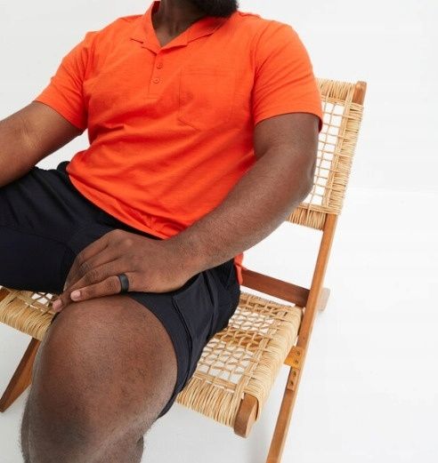 B.P.C koszulka męska polo z klapkami czerwona XL.