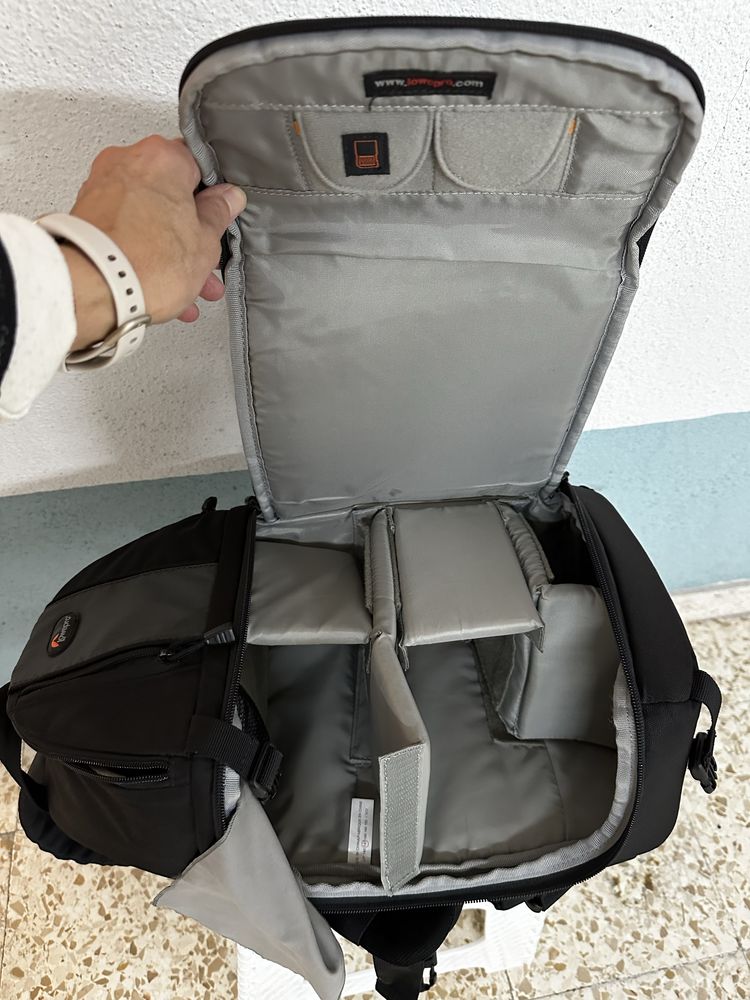 Mochila Lowepro para câmara fotografica