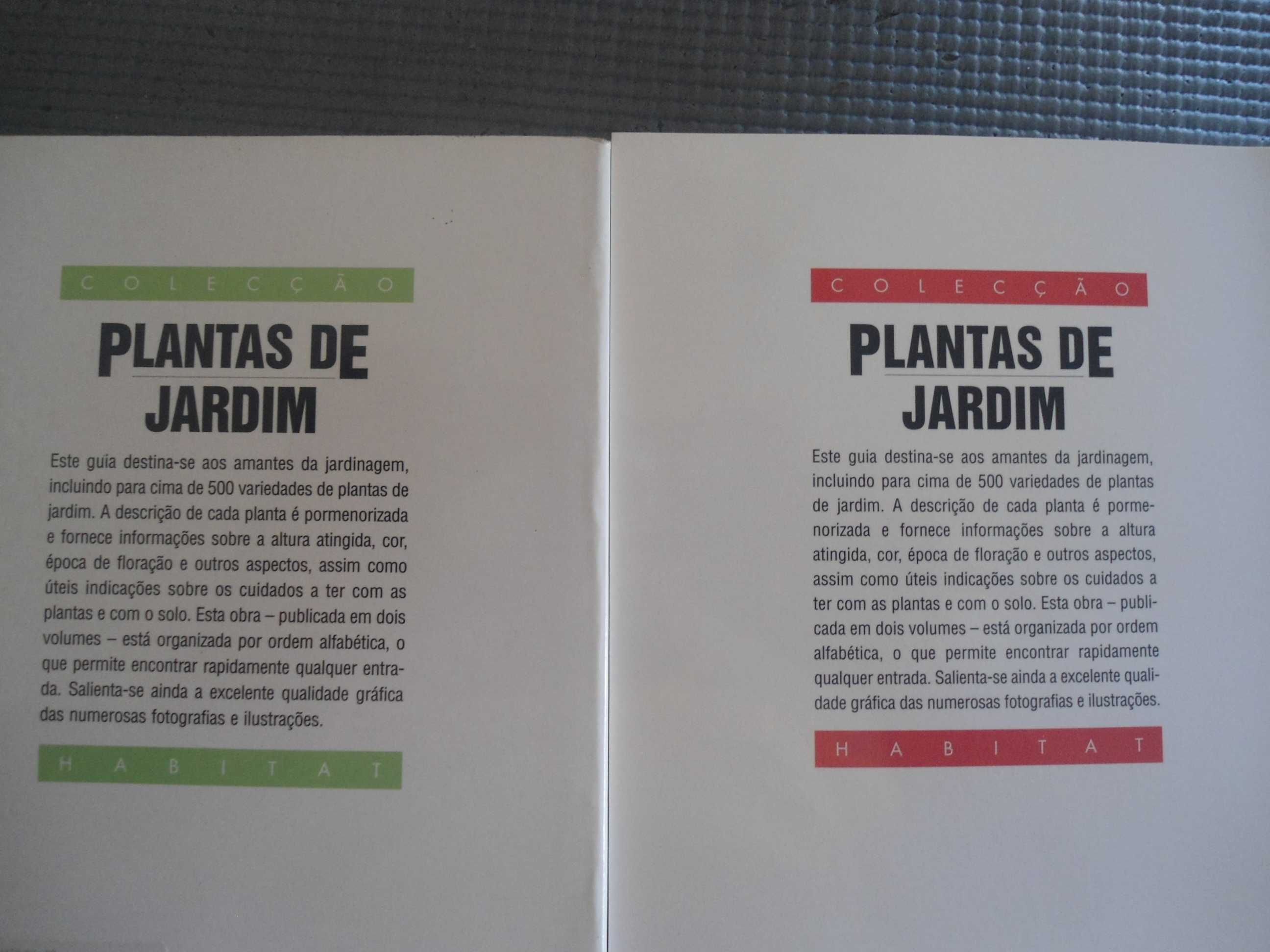 Plantas de Jardim por David Squire (2 volumes)